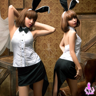 sexy bunny!四件式兔女郎角色扮演服